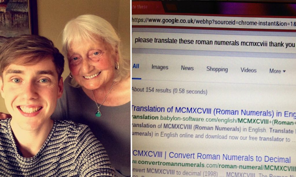 جستجوی جالب مادربزرگ در گوگل خبرساز شد