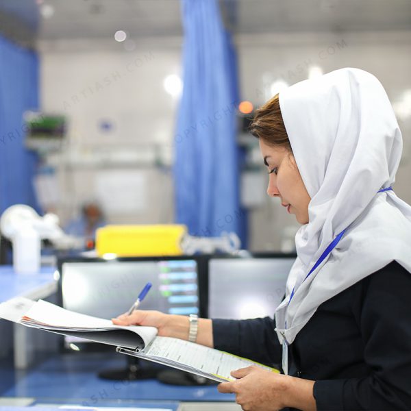 عکاسی تبلیغاتی بیمارستان علامه کرمی در اهواز