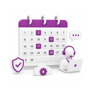 خدمات پشتیبانی 4 روز در ماه