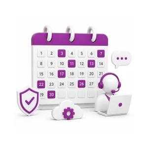 خدمات پشتیبانی 8 روز در ماه